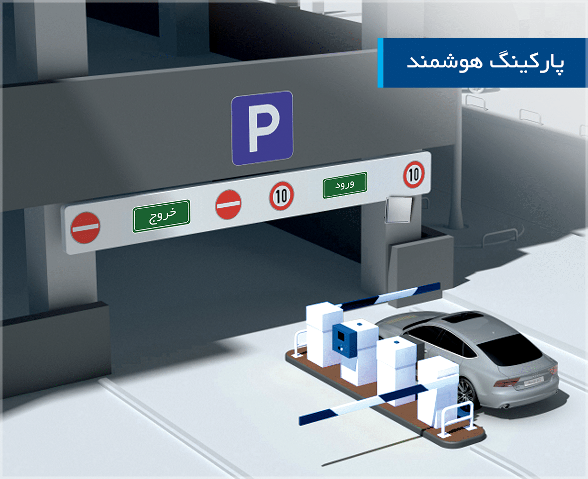 Parking - کنترل درب پارکینگ با گوشی هوشمند - آرین پادرا صنعت