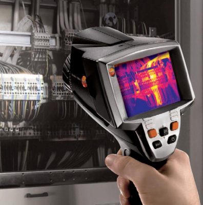 Testo 880 Thermal Imager Electrical - حرارت درنقاطی از تابلو برق و دلیل آن - آرین پادرا صنعت